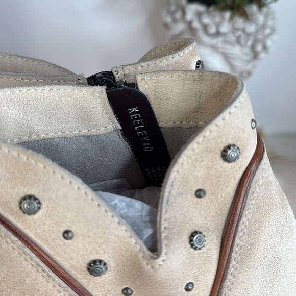 Miz Mooz Keeley Women's Ankle Boot Linen Size 9.5/Euro 40 - Picture 9 of 10